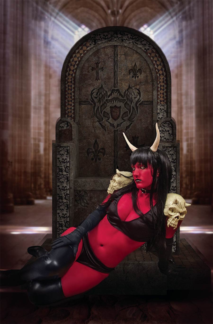 Purgatori Vol 4 #1 Cover O Incentive Nerdy Nereid Cosplay Photo Virgin Cover