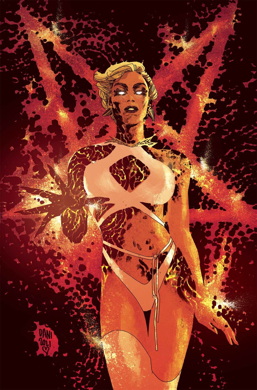 Nyx (Dynamite Entertainment) #1 Cover U Incentive Dani Virgin Cover