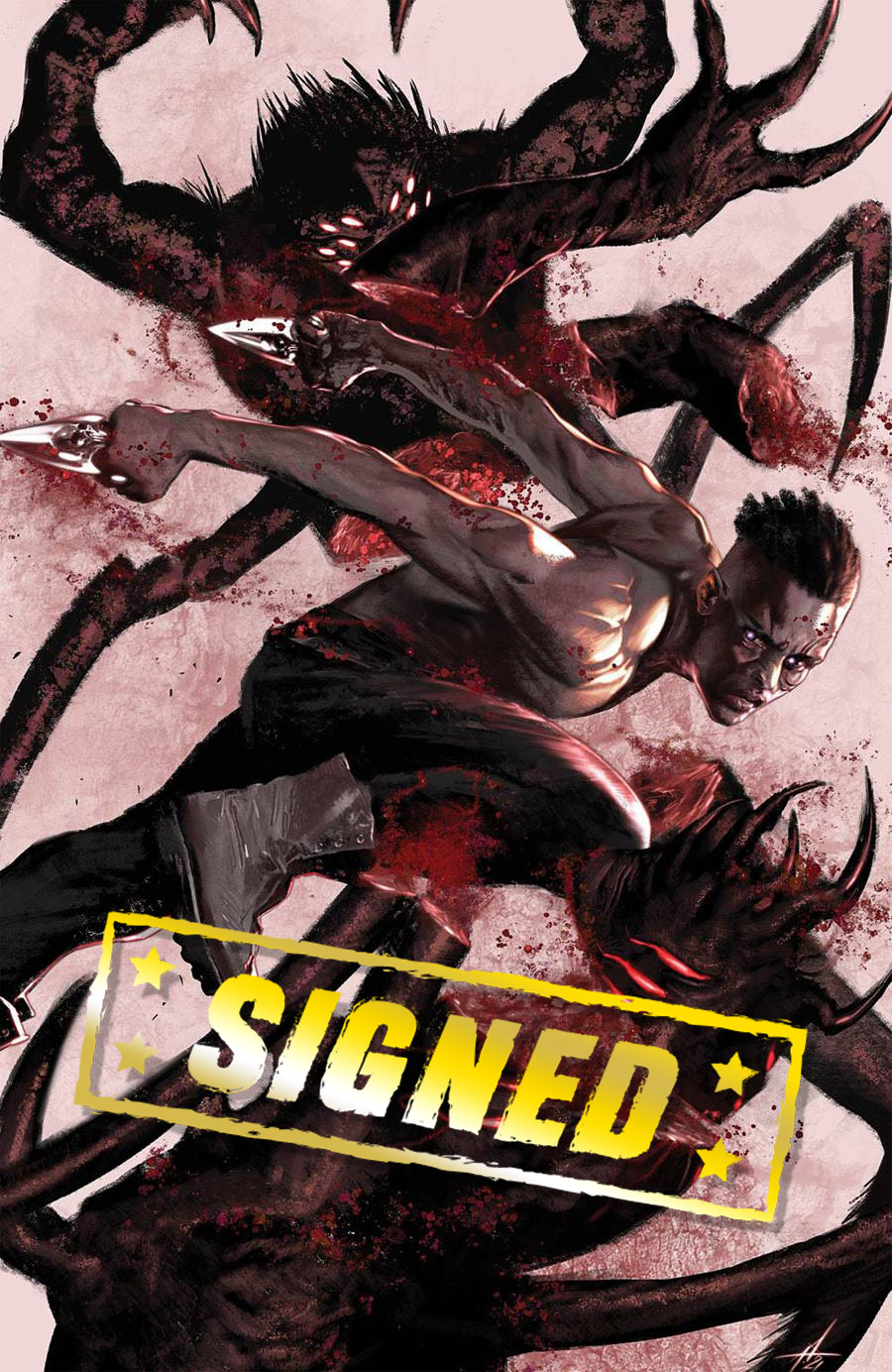 House Of Slaughter #1 Cover Z-B Incentive Gabriele Dell Otto Virgin Variant Cover Signed By James Tynion IV