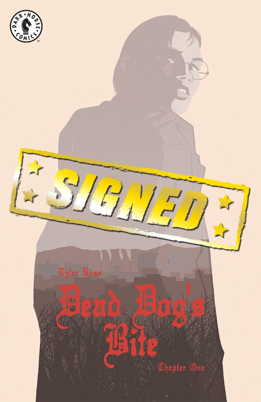 Dead Dogs Bite #1 Cover C Regular Tyler Boss Cover Signed By Tyler Boss