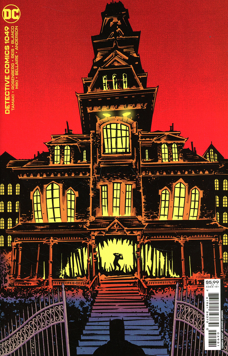 Detective Comics Vol 2 #1049 Cover C Incentive Jorge Fornes Card Stock Variant Cover