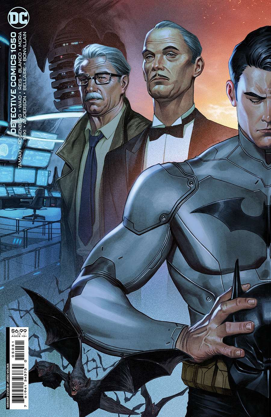 Detective Comics Vol 2 #1050 Cover D Variant Jorge Molina Connecting Legacy Alfred Gordon Young Bruce Card Stock Cover