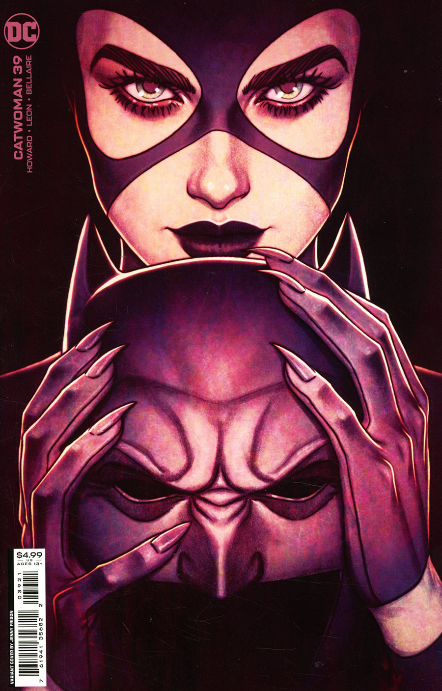 Catwoman Vol 5 #39 Cover B Variant Jenny Frison Card Stock Cover
