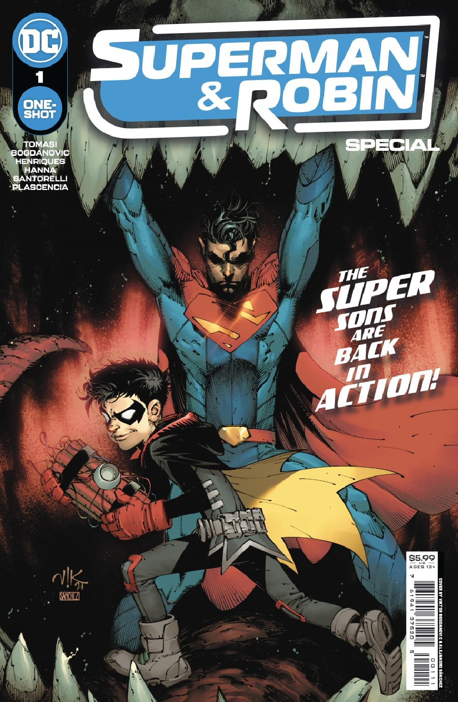 Superman & Robin Special #1 (One Shot) Cover A Regular Viktor Bogdanovic Cover