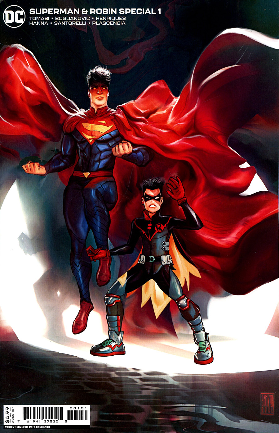 Superman & Robin Special #1 (One Shot) Cover C Incentive Rafa Sarmento Card Stock Variant Cover