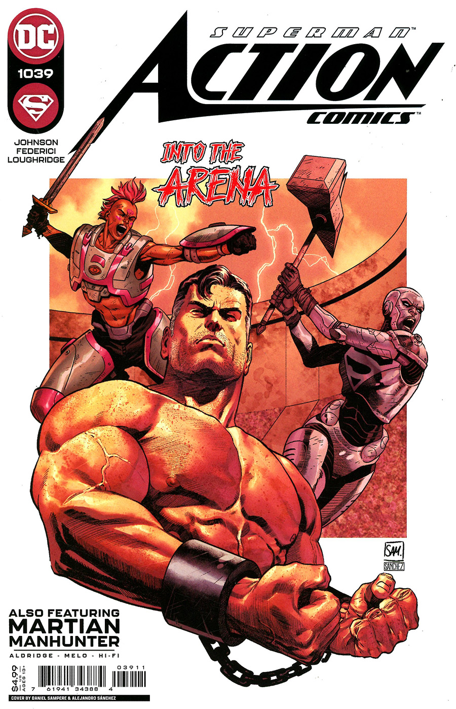 Action Comics Vol 2 #1039 Cover A Regular Daniel Sampere Cover