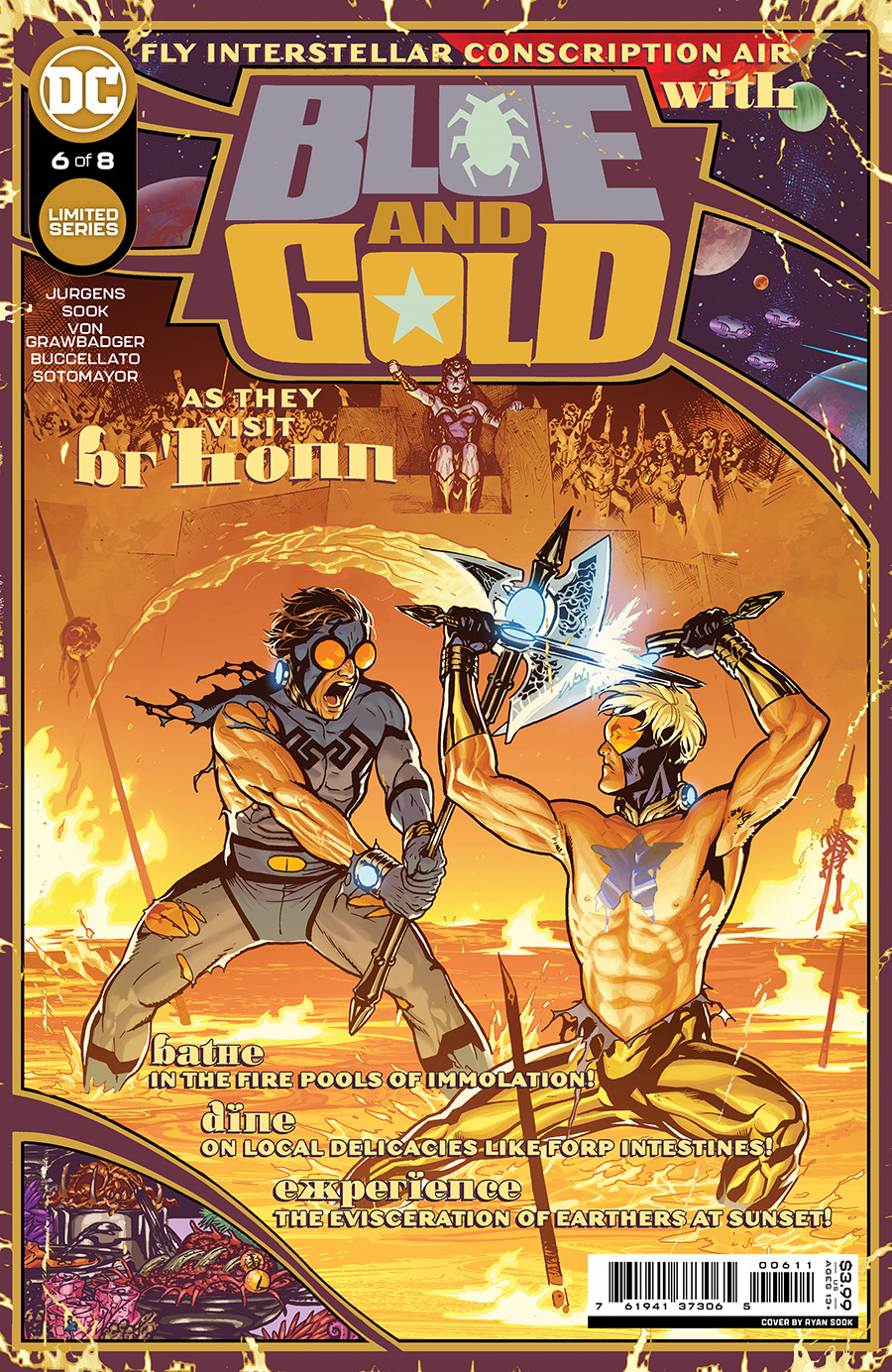 Blue & Gold #6 Cover A Regular Ryan Sook Cover