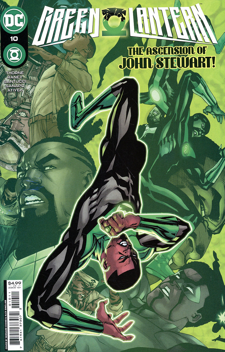 Green Lantern Vol 7 #10 Cover A Regular Bernard Chang Cover