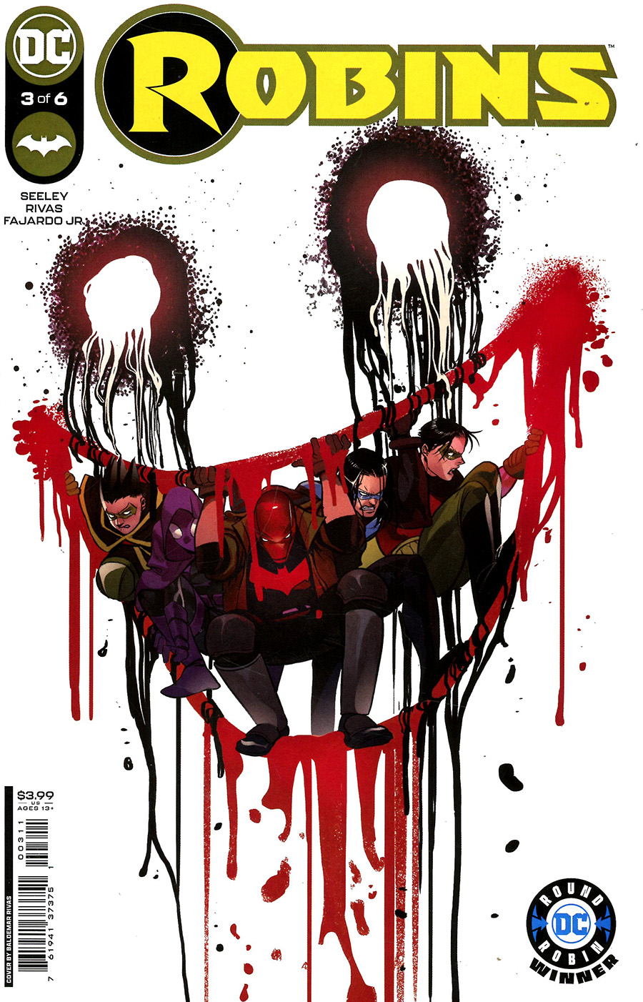 Robins #3 Cover A Regular Baldemar Rivas Cover