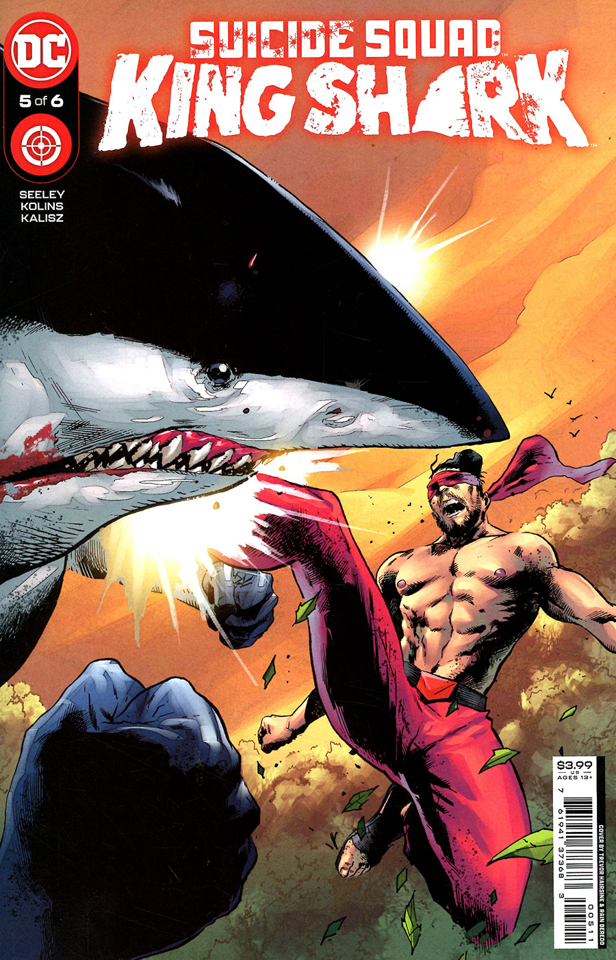 Suicide Squad King Shark #5 Cover A Regular Trevor Hairsine Cover
