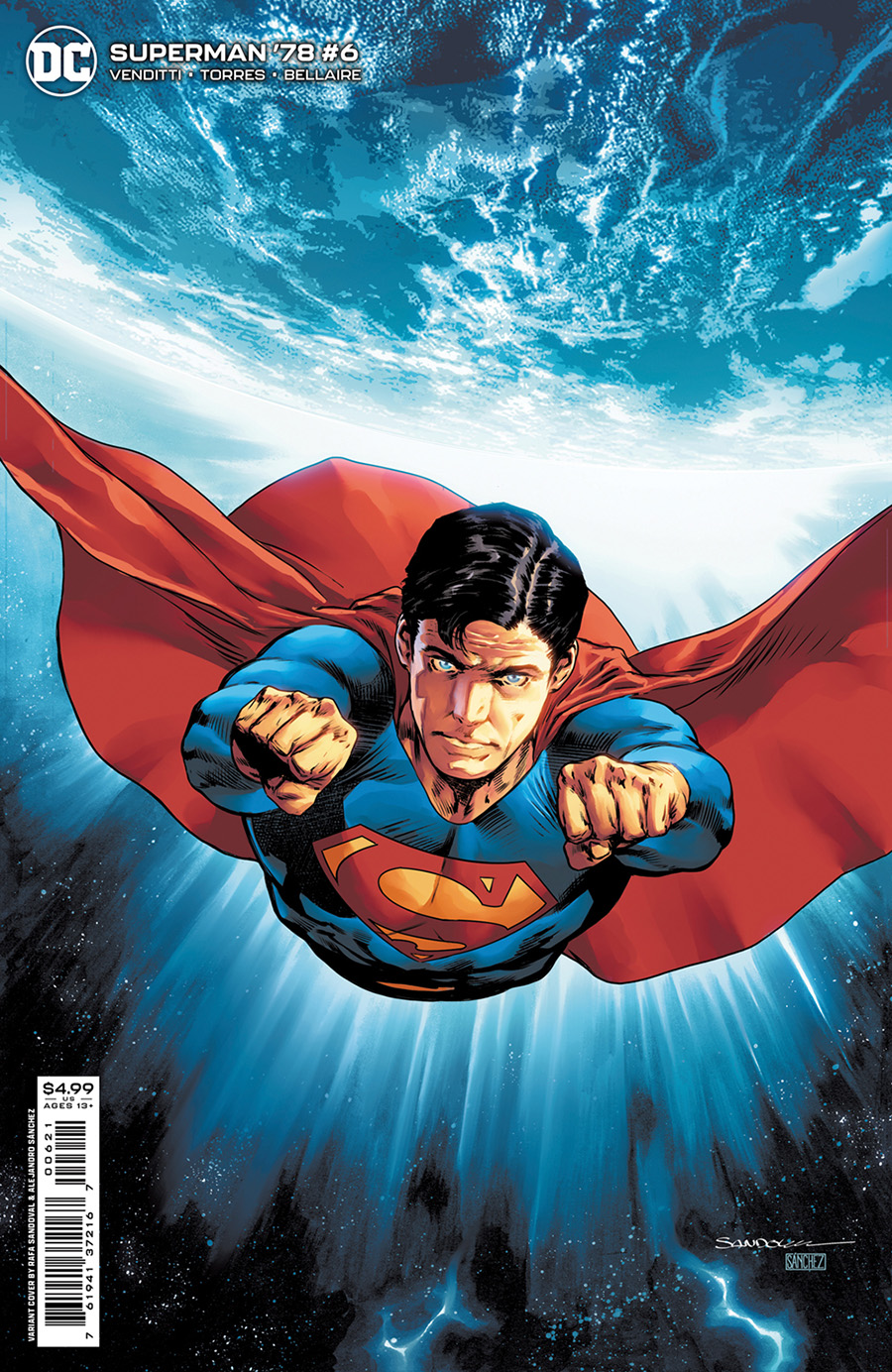 Superman 78 #6 Cover B Variant Rafa Sandoval Card Stock Cover