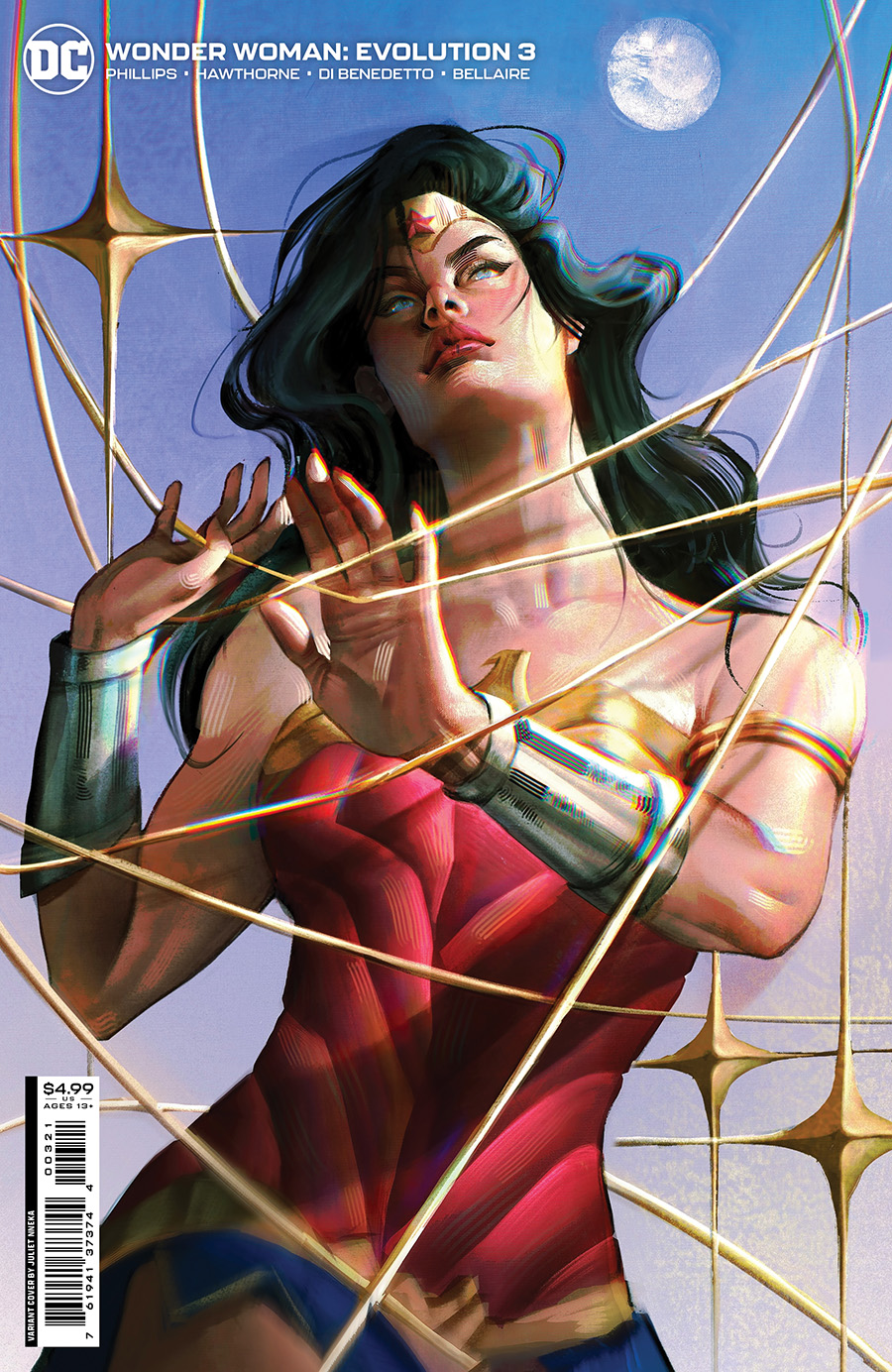 Wonder Woman Evolution #3 Cover B Variant Juliet Nneka Card Stock Cover