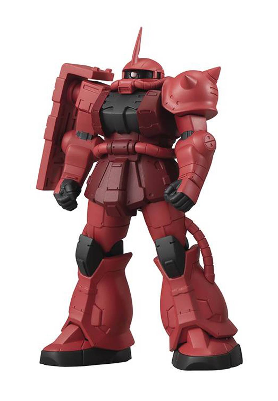Gundam Ultimate Luminous 4-Inch Action Figure - Zaku Red