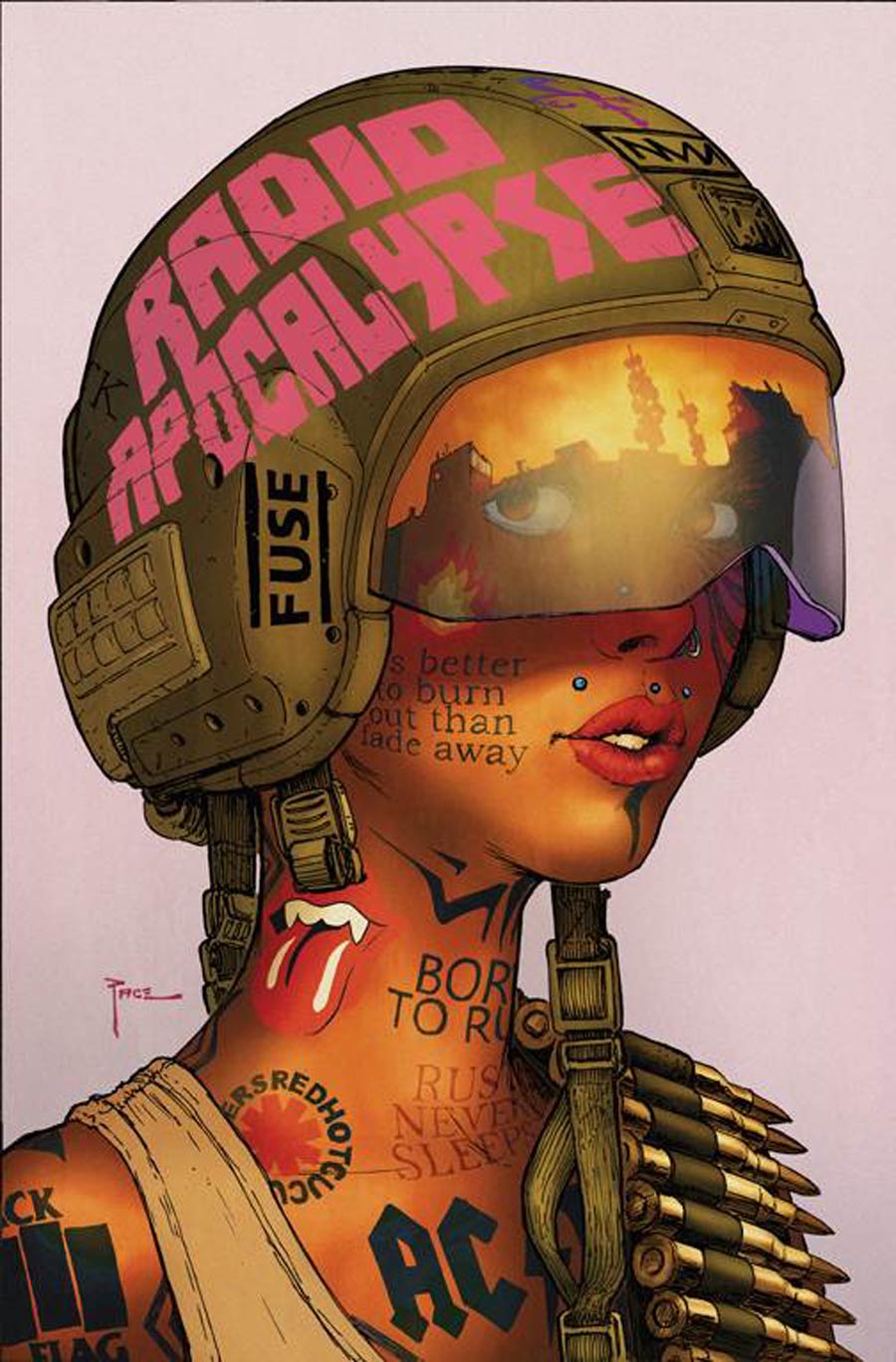 Radio Apocalypse #1 Cover E Incentive Richard Pace Variant Cover