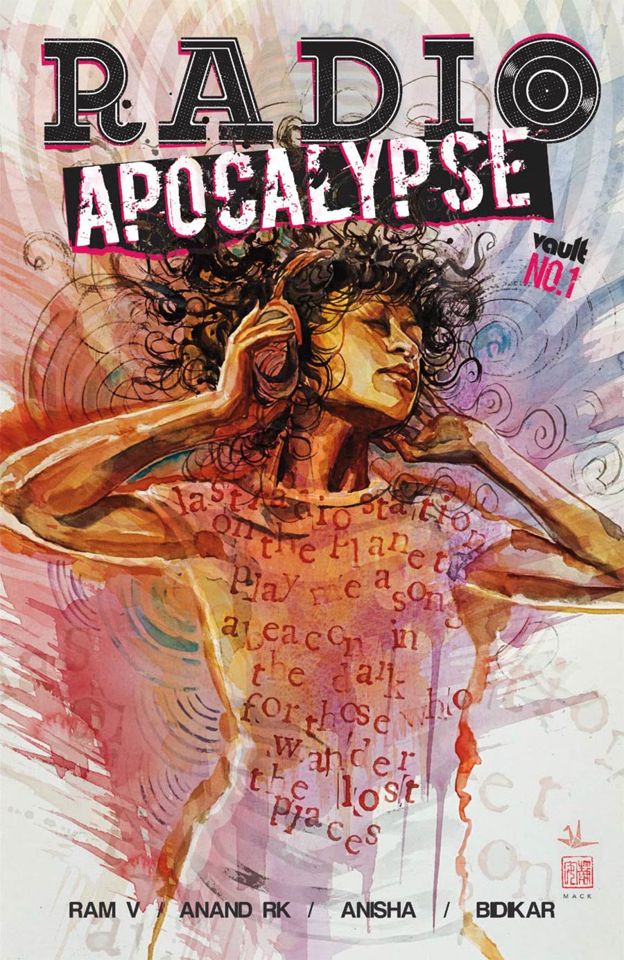 Radio Apocalypse #1 Cover F Incentive David Mack Variant Cover