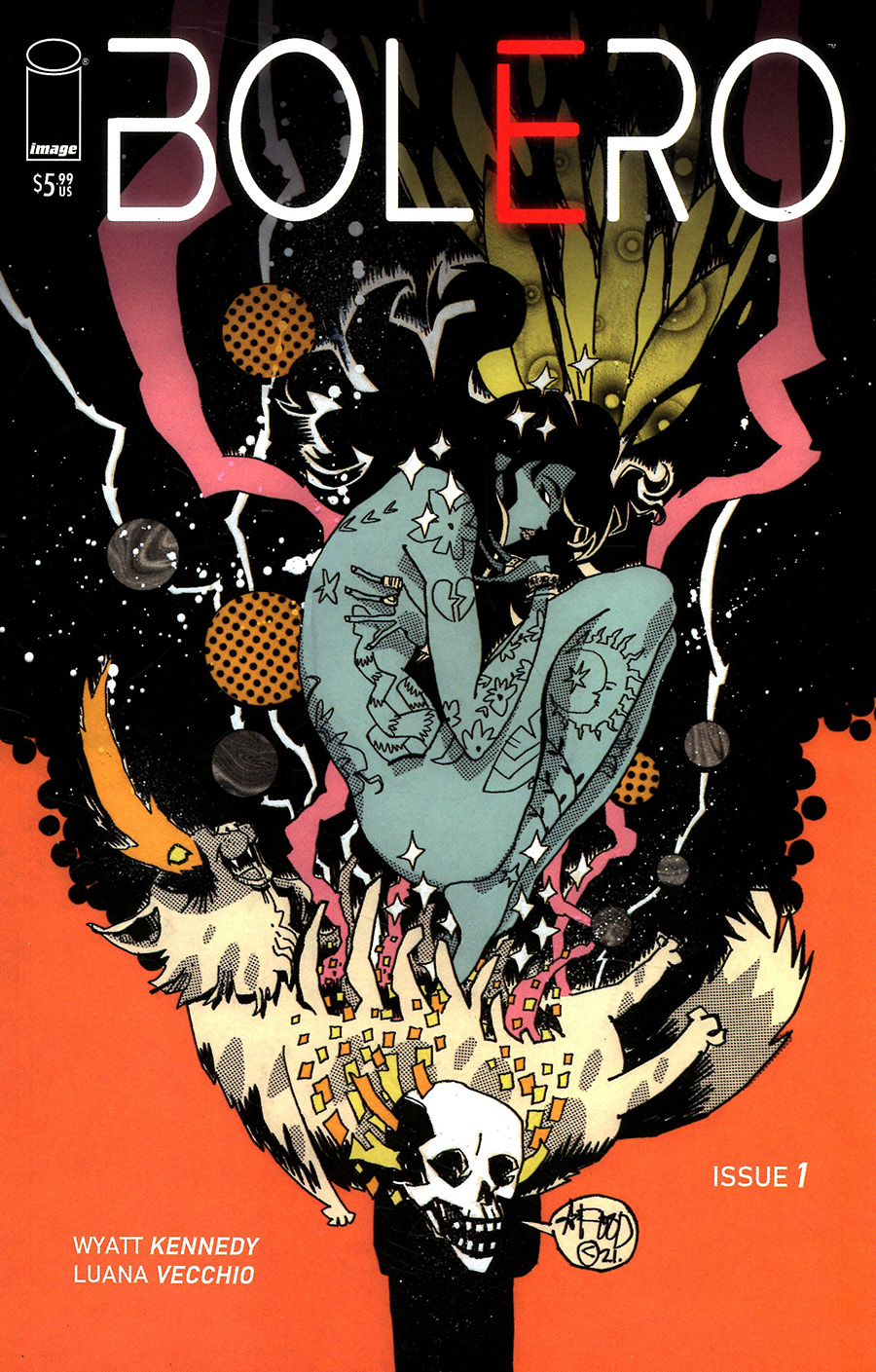 Bolero #1 Cover B Variant Jim Mahfood Cover