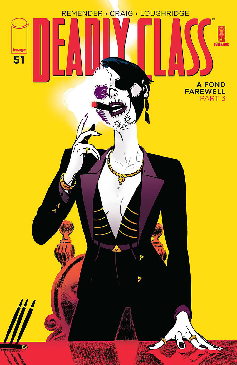 Deadly Class #51 Cover A Regular Wes Craig Cover