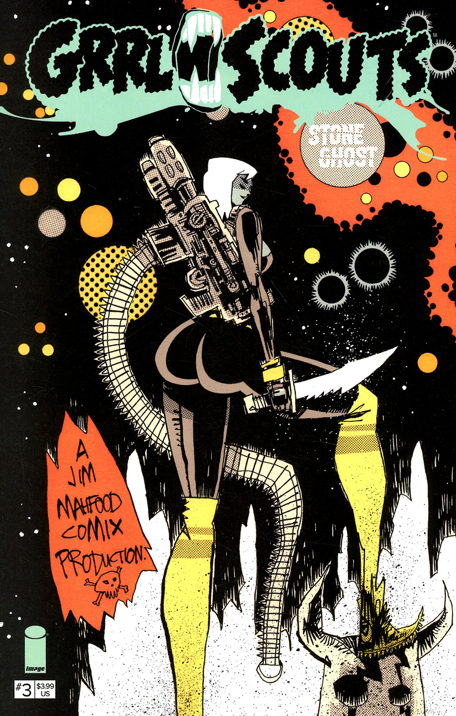 Grrl Scouts Stone Ghost #3 Cover A Regular Jim Mahfood Cover
