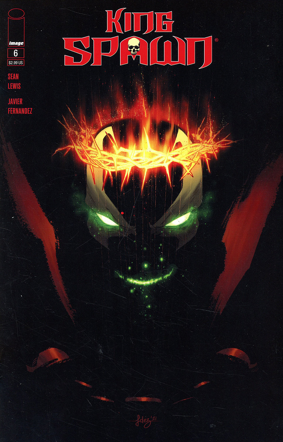 King Spawn #6 Cover B Variant Javi Fernandez Cover