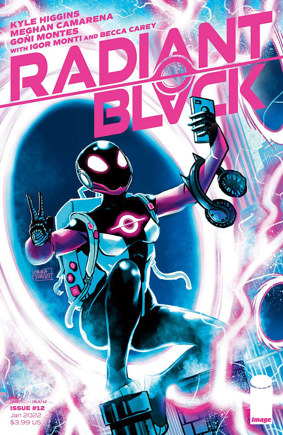 Radiant Black #12 Cover A Regular Emma Kubert Cover