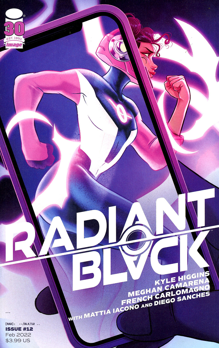 Radiant Black #12 Cover B Variant Sweeney Boo Cover