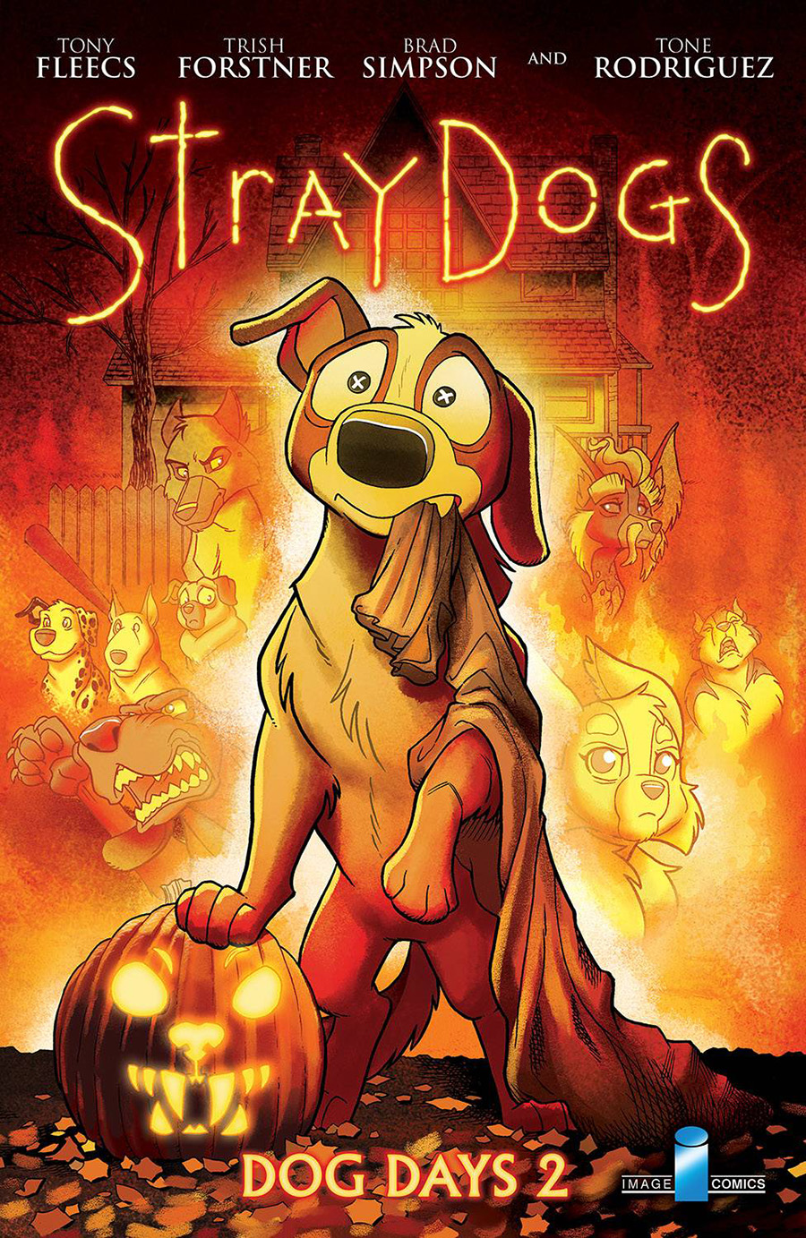 Stray Dogs Dog Days #2 Cover B Variant Trish Forstner & Tony Fleecs Horror Movie Cover