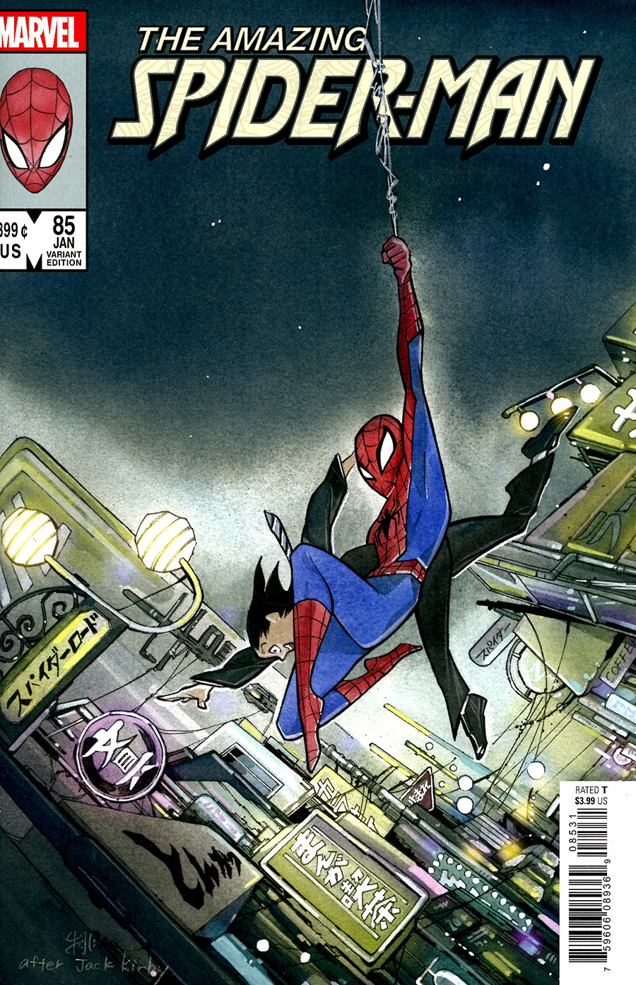 Amazing Spider-Man Vol 5 #85 Cover B Variant Peach Momoko Classic Homage Cover