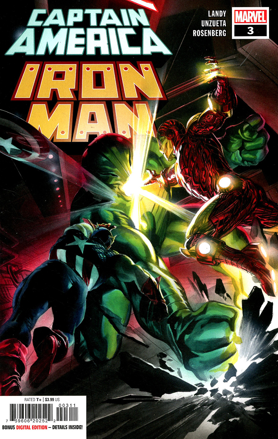 Captain America Iron Man #3 Cover A Regular Alex Ross Cover