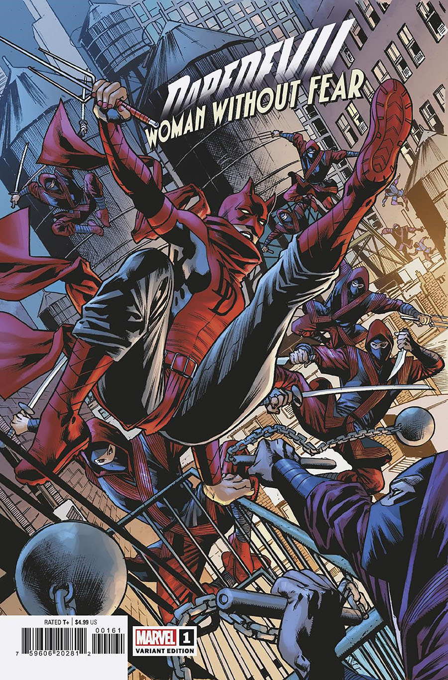 Daredevil Woman Without Fear #1 Cover D Variant Bryan Hitch Cover (Devils Reign Tie-In)