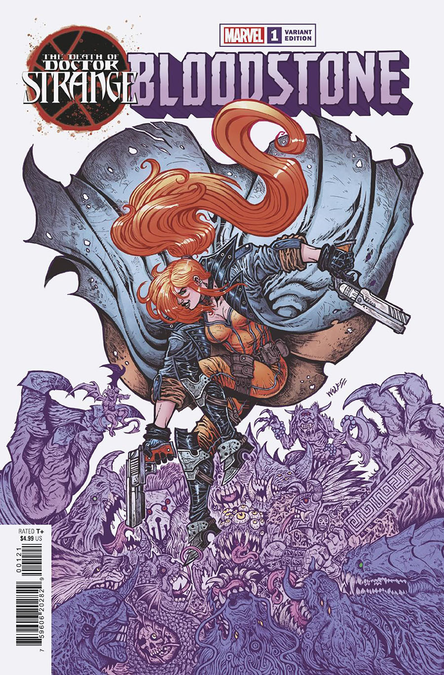 Death Of Doctor Strange Bloodstone #1 (One Shot) Cover B Variant Maria Wolf Cover (Limit 1 Per Customer)