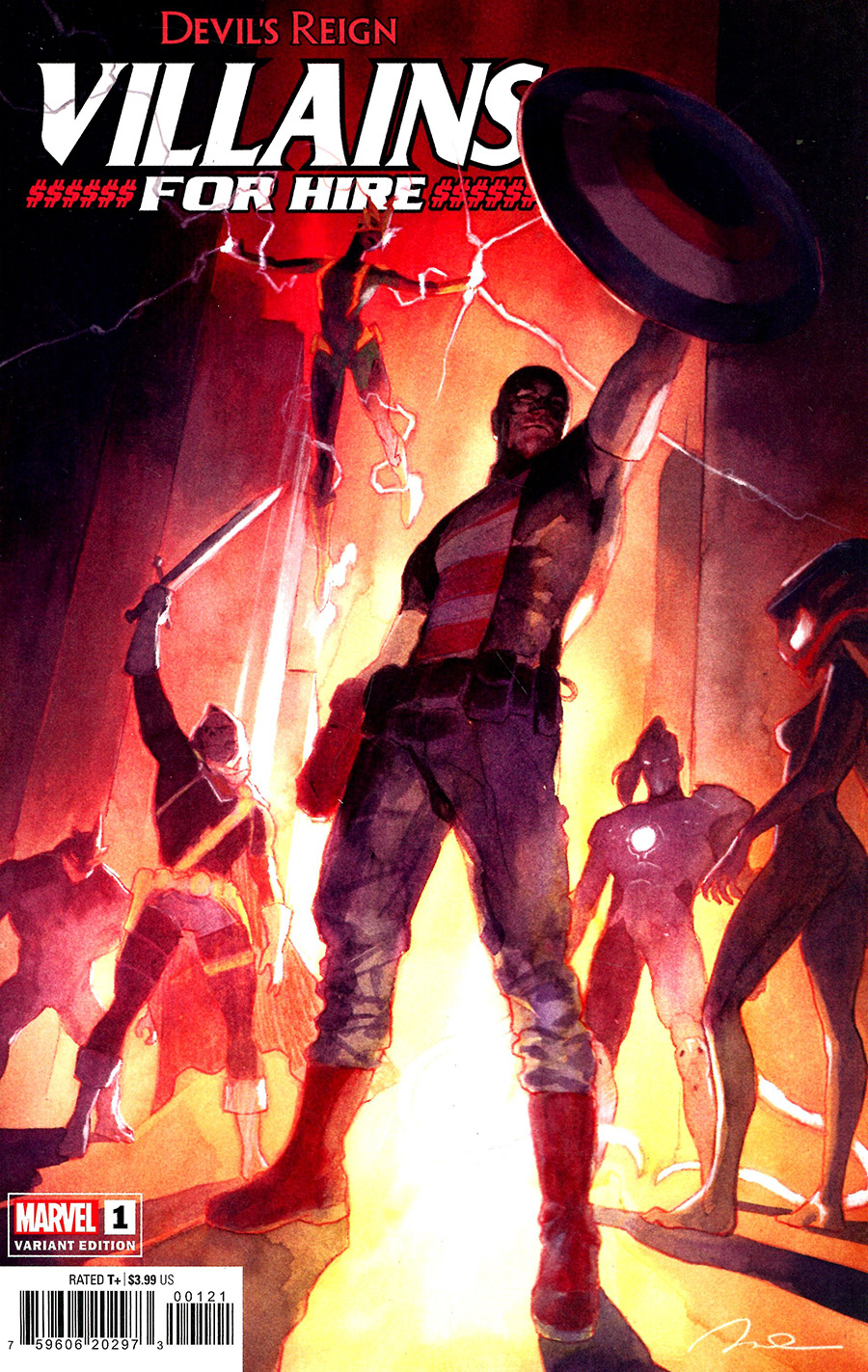 Devils Reign Villains For Hire #1 Cover B Variant Gerald Parel Cover