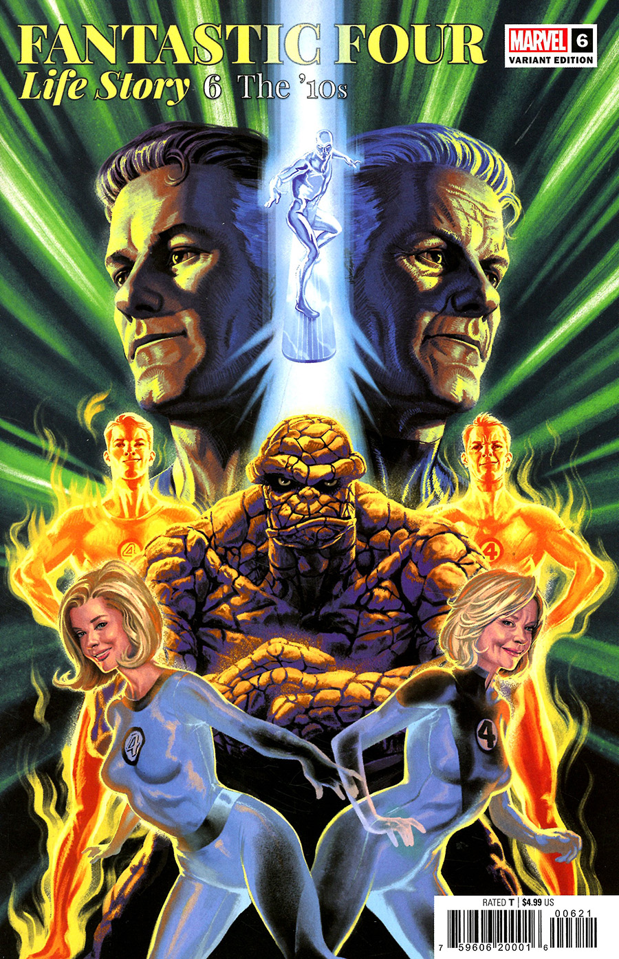 Fantastic Four Life Story #6 Cover B Variant Steve Morris Cover