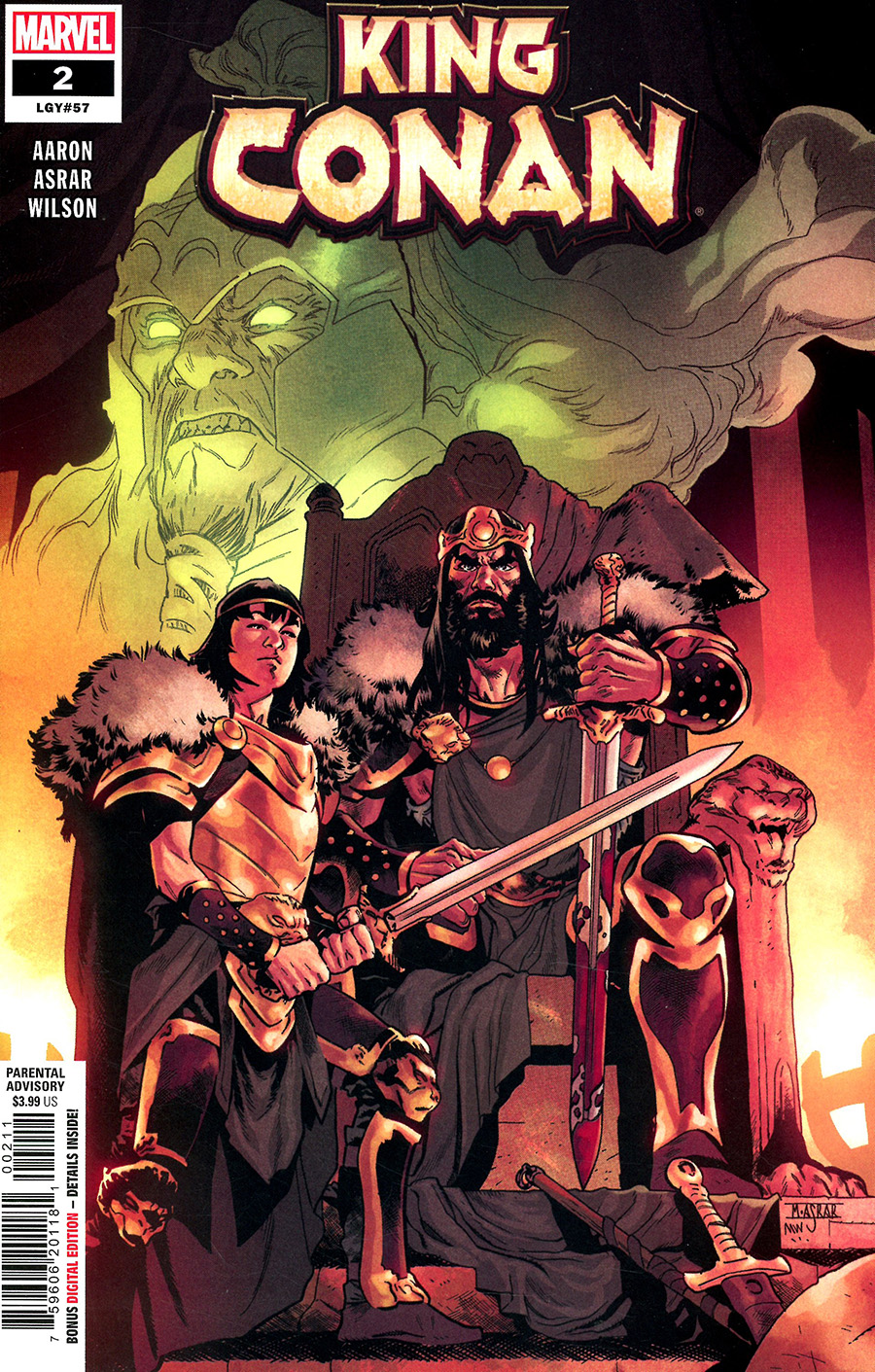 King Conan Vol 2 #2 Cover A Regular Mahmud Asrar Cover