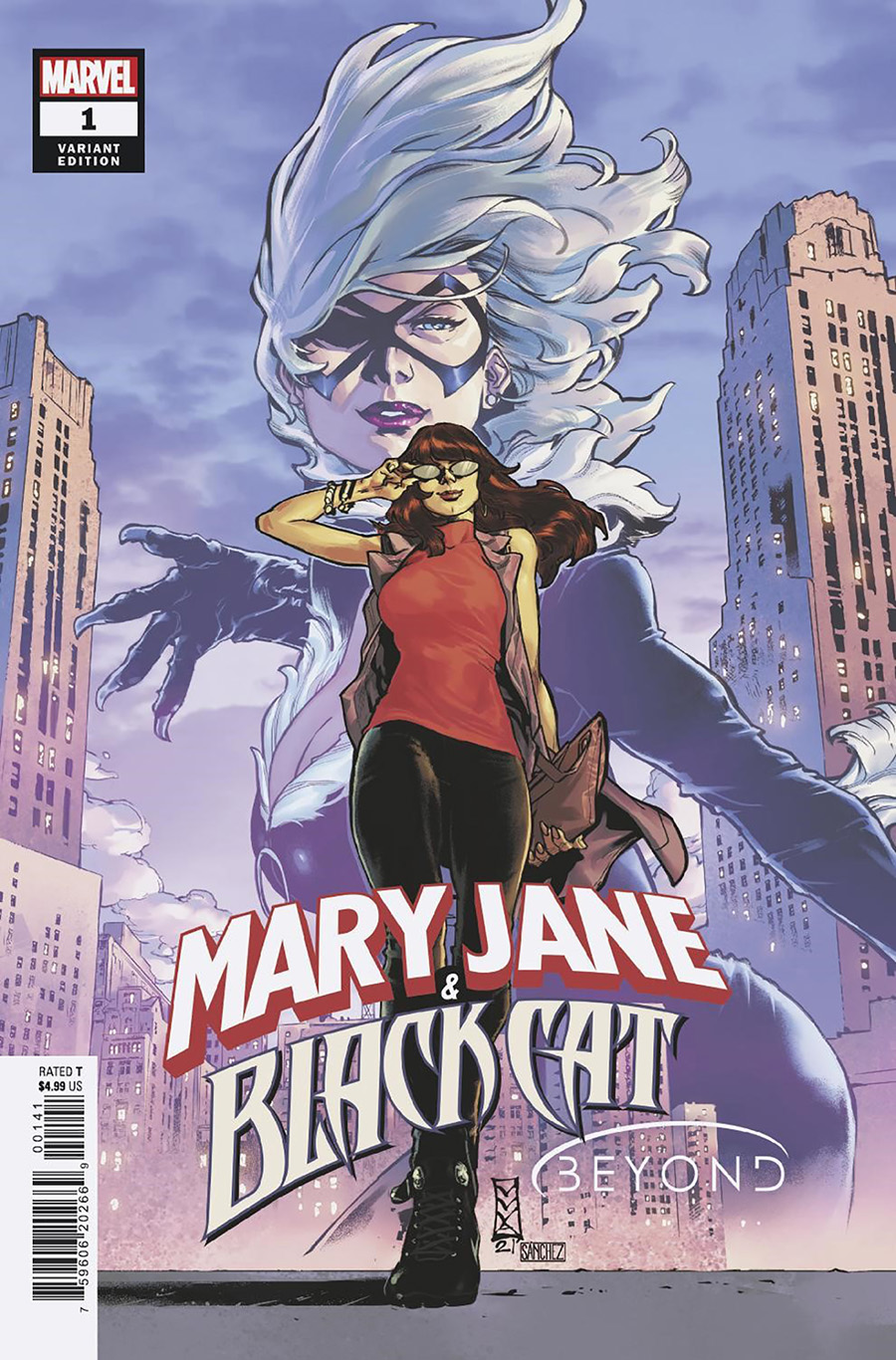 Mary Jane & Black Cat Beyond #1 (One Shot) Cover D Variant CF Villa Cover