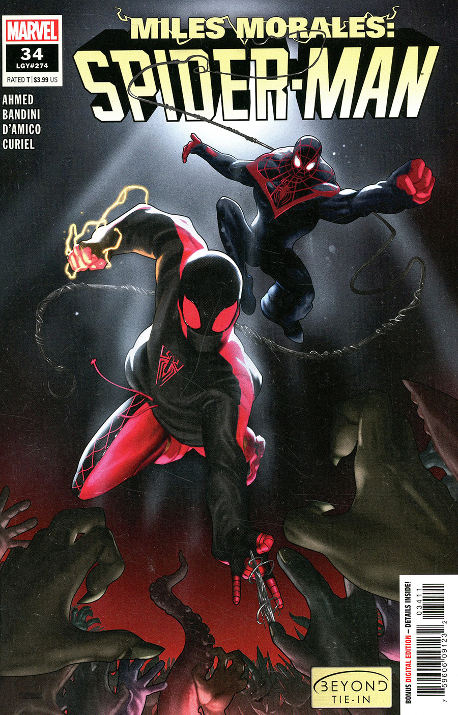 Miles Morales Spider-Man #34 Cover A Regular Taurin Clarke Cover