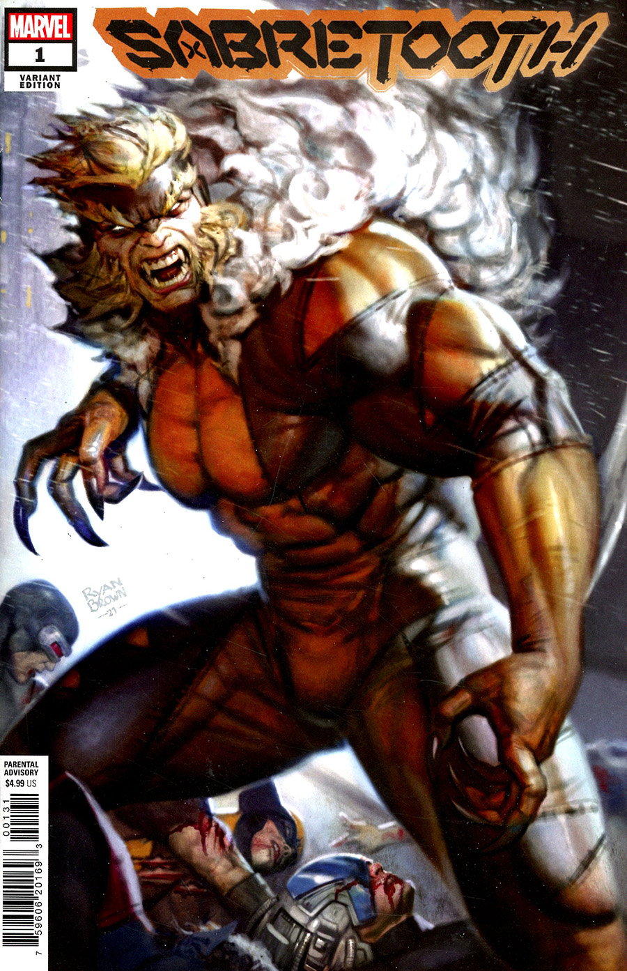 Sabretooth Vol 4 #1 Cover B Variant Ryan Brown Cover