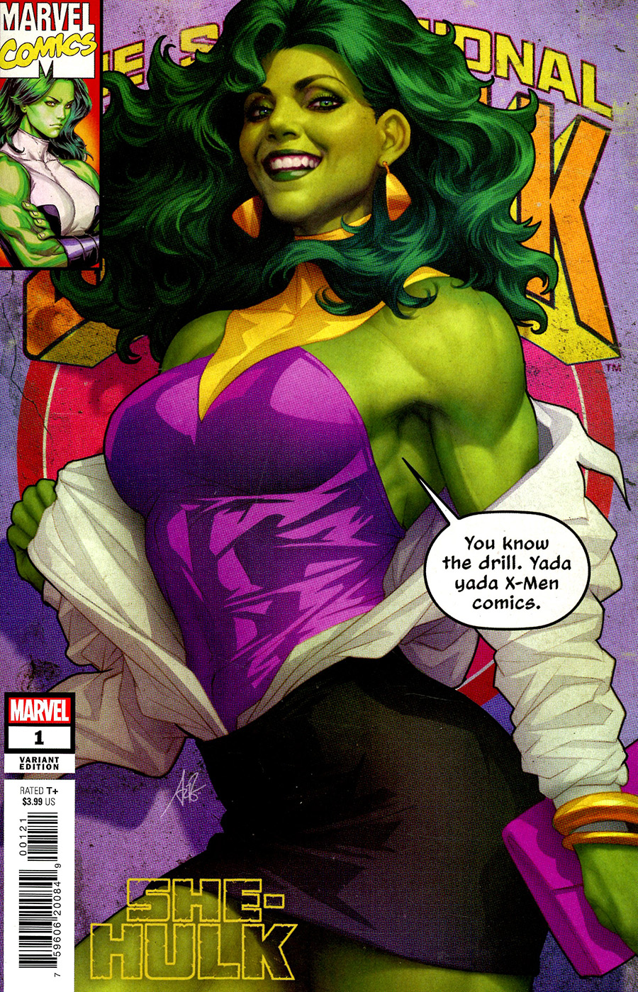 She-Hulk Vol 4 #1 Cover C Variant Stanley Artgerm Lau Cover