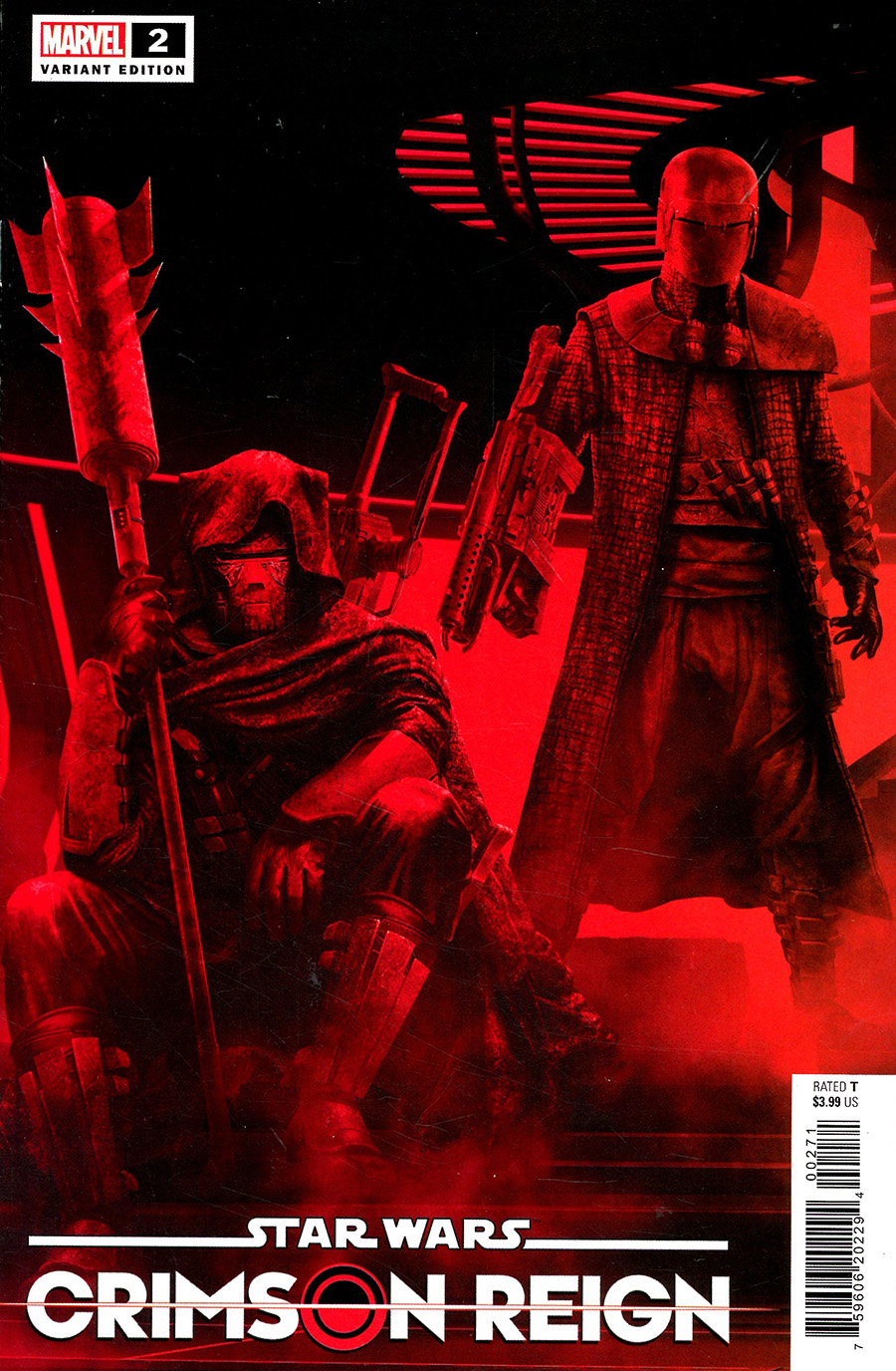 Star Wars Crimson Reign #2 Cover B Variant Rahzzah Knights Of Ren Cover (Limit 1 Per Customer)