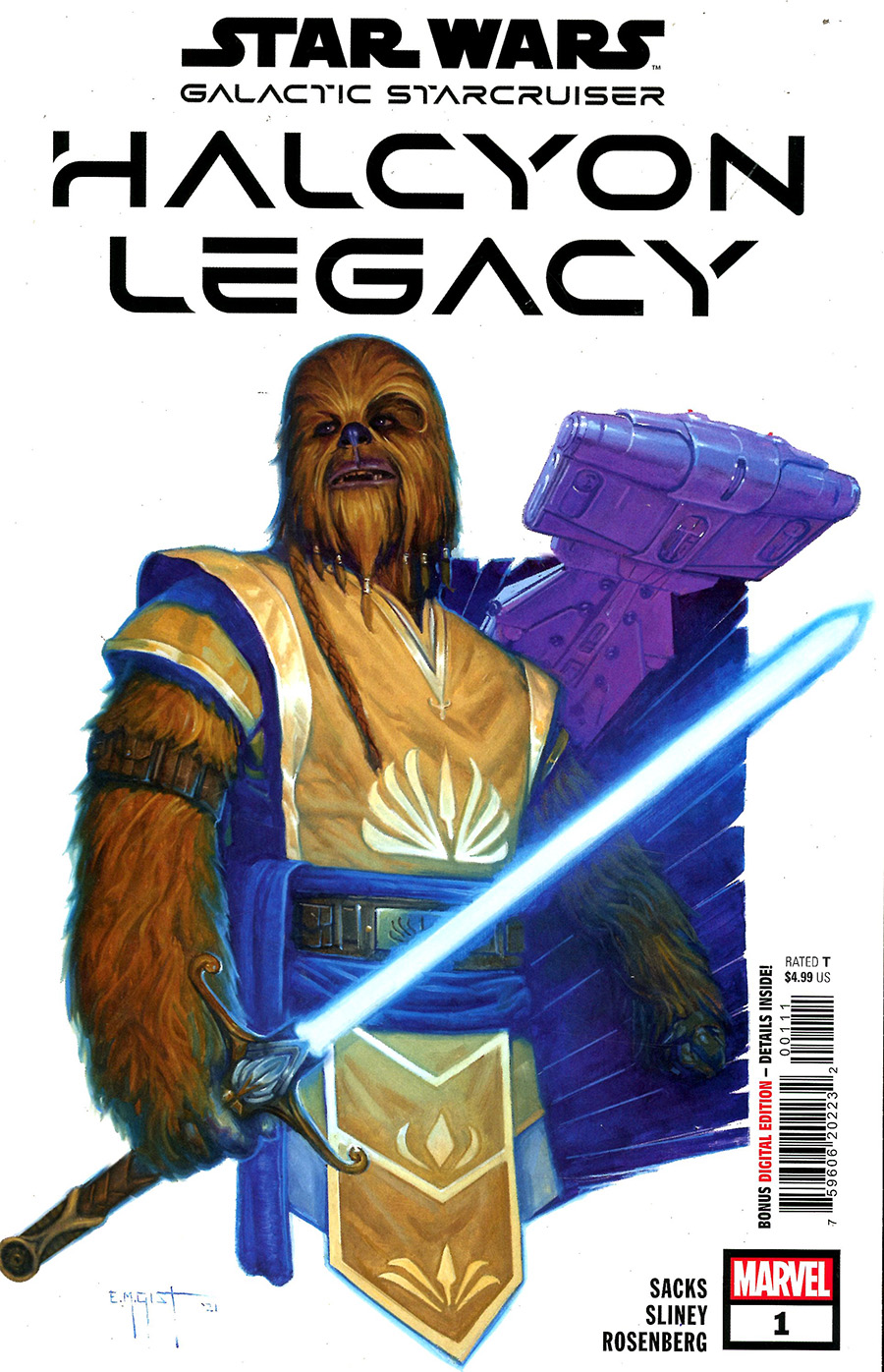 Star Wars Halcyon Legacy #1 Cover A Regular EM Gist Cover