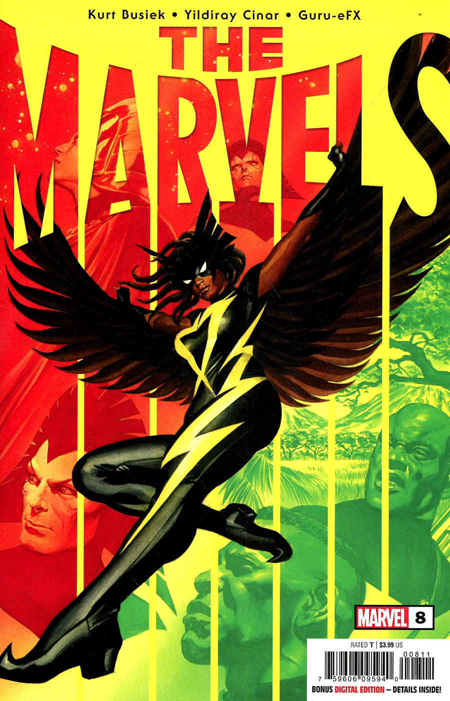 The Marvels #8 Cover A Regular Alex Ross Cover