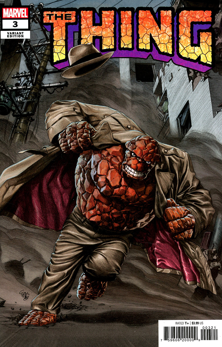 Thing Vol 3 #3 Cover B Variant EJ Su Cover