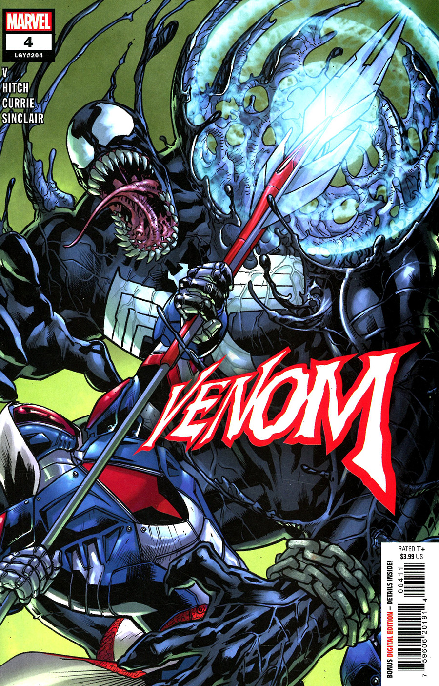 Venom Vol 5 #4 Cover A Regular Bryan Hitch Cover