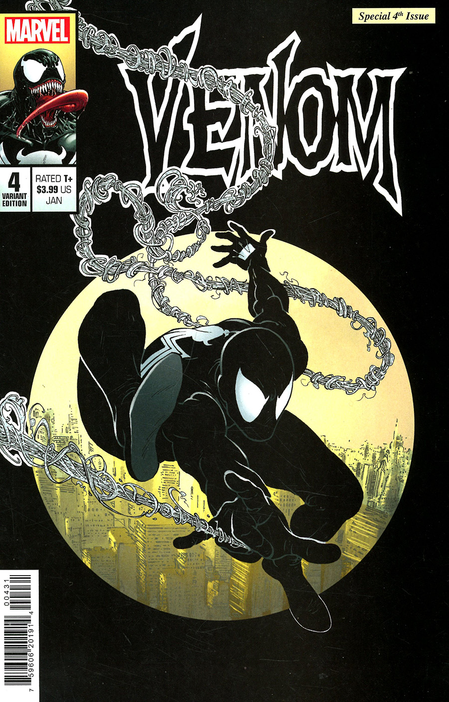 Venom Vol 5 #4 Cover B Variant David Yardin Classic Homage Cover