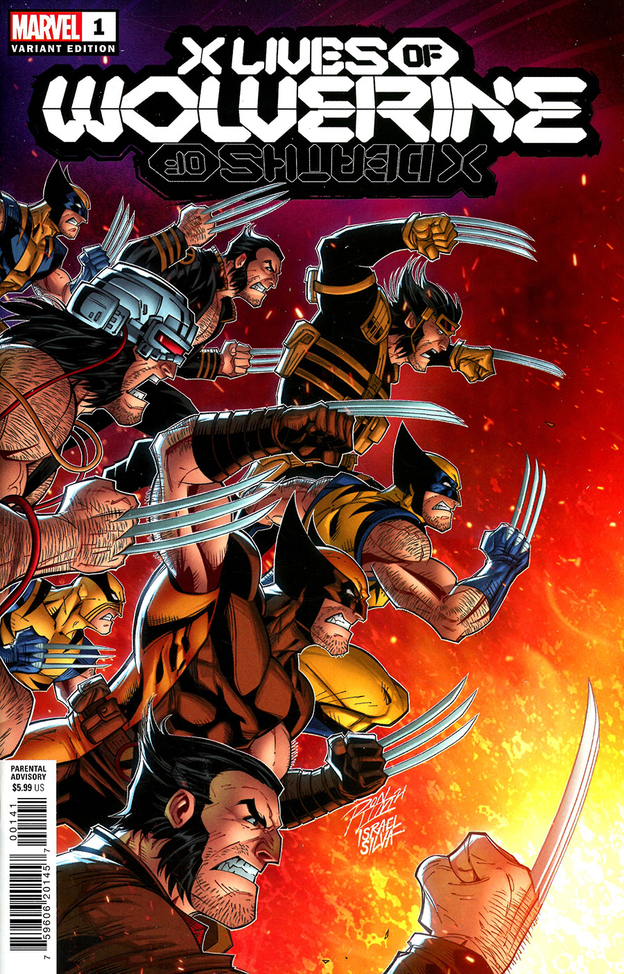 X Lives Of Wolverine #1 Cover G Variant Ron Lim Cover