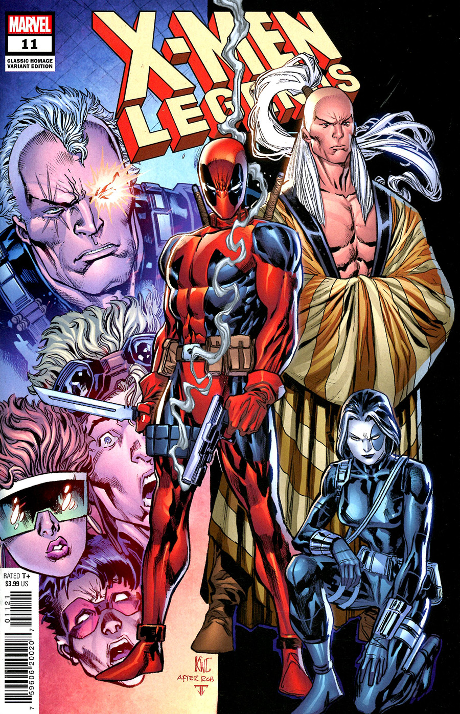 X-Men Legends #11 Cover B Variant Ken Lashley Classic Homage Cover