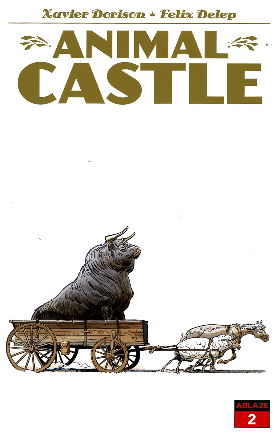 Animal Castle #2 Cover A Regular Felix Delep Silvio The Bull Cover