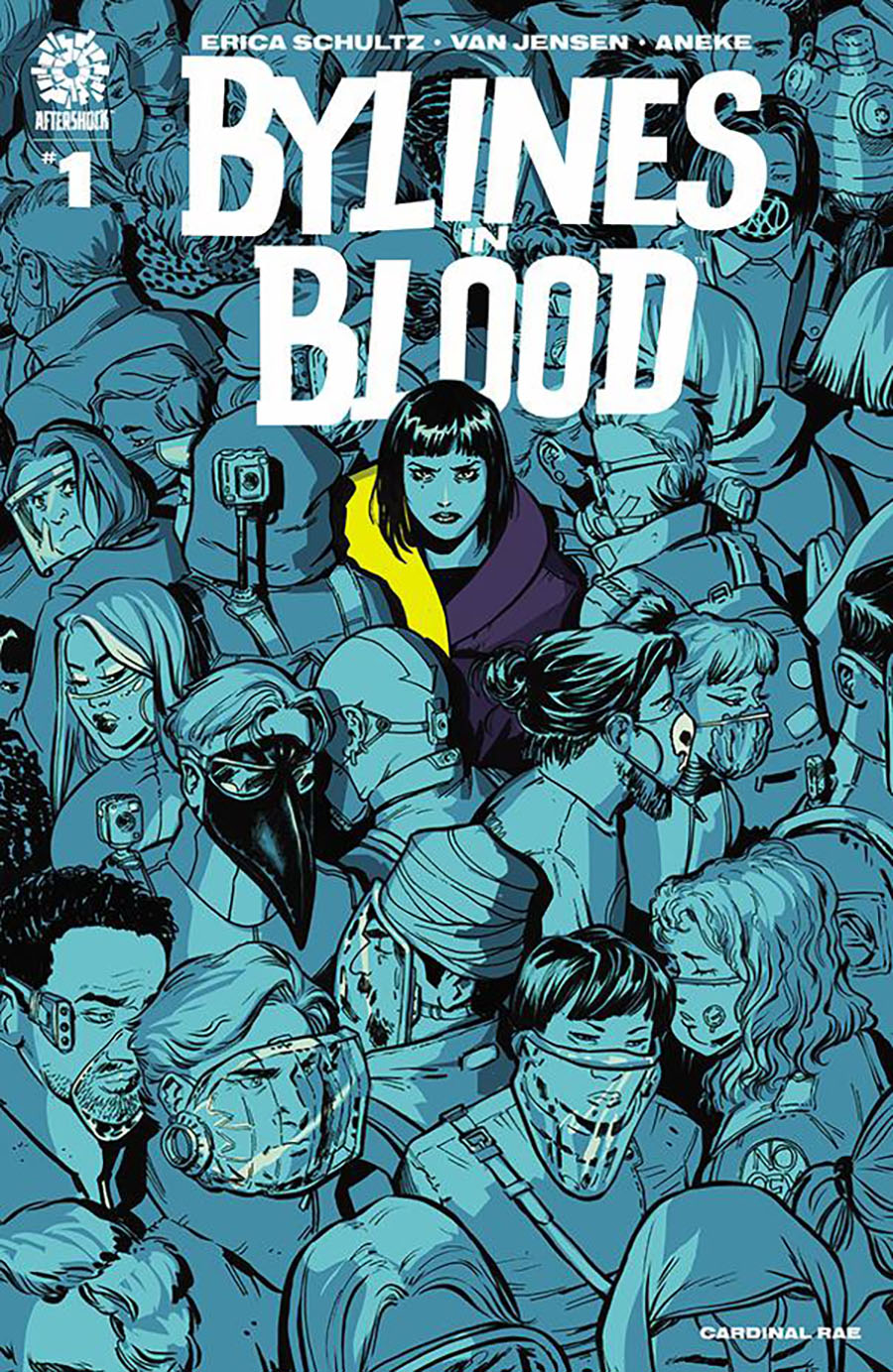 Bylines In Blood #1 Cover A Regular Aneke Cover