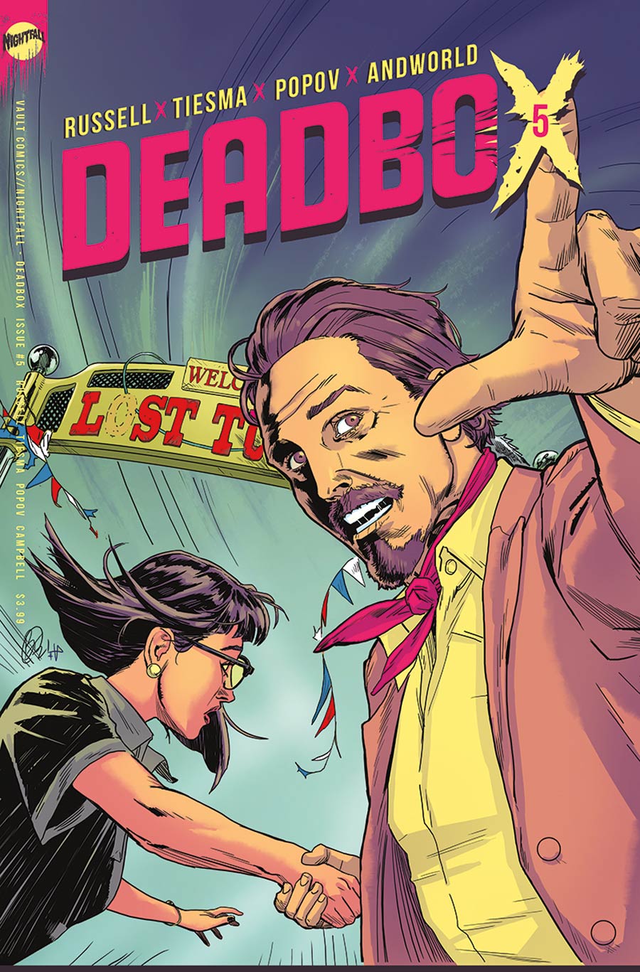 Deadbox #5 Cover A Regular Ben Tiesma Cover