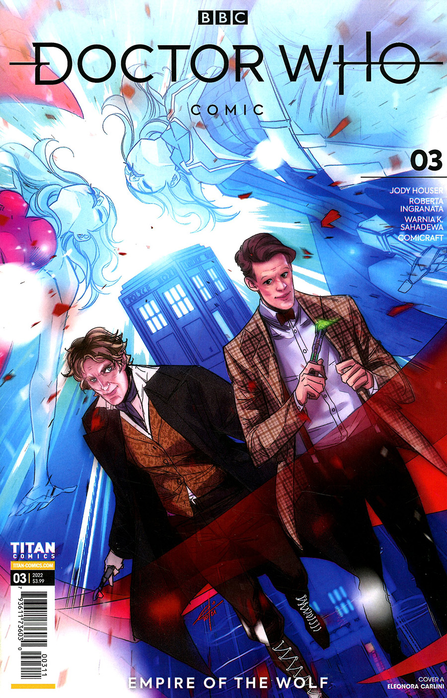 Doctor Who Empire Of The Wolf #3 Cover A Regular Eleonora Carlini Cover