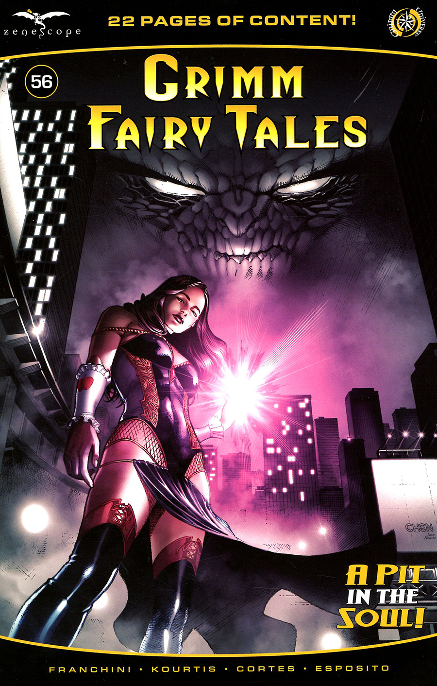 Grimm Fairy Tales Vol 2 #56 Cover A Sean Chen